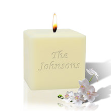 Personalized 3" soy candle