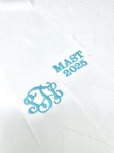 Keepsake Monogrammed Bouquet Sash