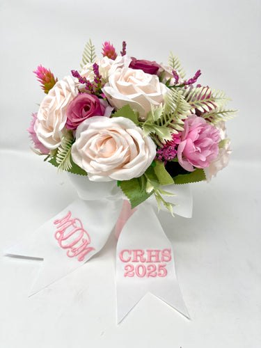 Keepsake Monogrammed Bouquet Sash
