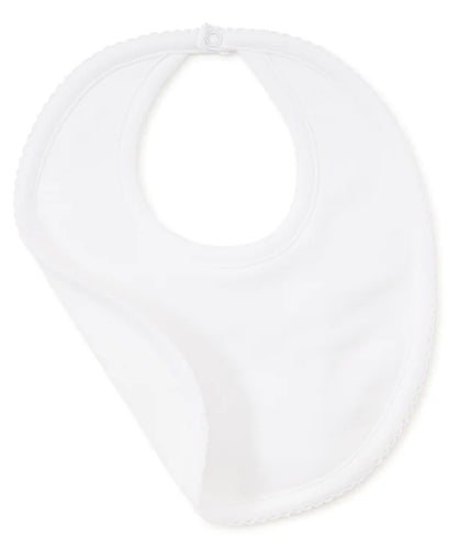 Kissy Kissy Bib with trim