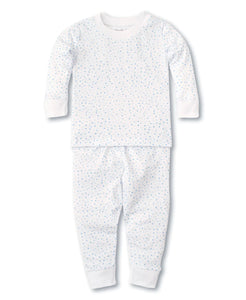 Kissy Superstars White Print Toddler Pajama Set