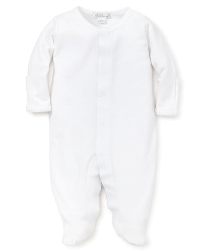 Kissy Kissy Footie White