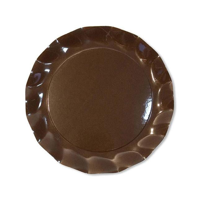 Brown paper plates store