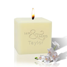 Personalized 4" soy candle