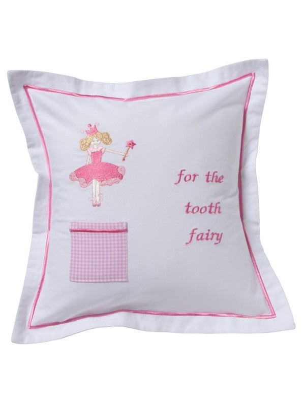 Embroidered Tooth Fairy Pillow