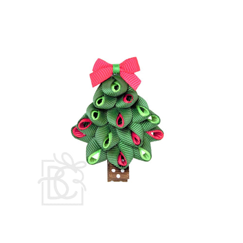 Christmas Ribbon Clip Ins