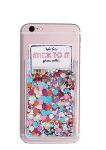 Confetti Phone Card Holder